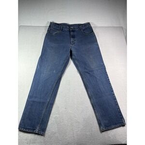 Rasco FR Jeans Mens 40x34 Flame Resistant Workwear Med Blue Denim FR1210